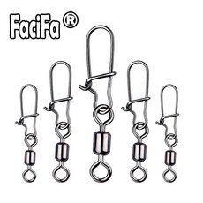 스테인레스 스틸 낚시 액세서리와 커넥터 스냅 회전 100 루어, 1개, size 12