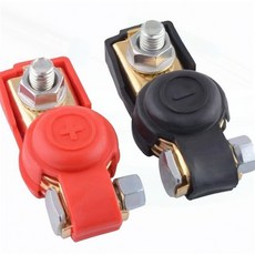 자동차 배터리 터미널 클램프 커넥터 클립 접속 전선 단자 고정, 1개