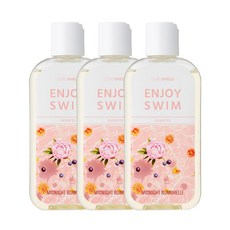 인조이스윔 수영장 염소 냄새 제거 수영 미드나잇 밤쉘 샴푸, 3개, 200ml