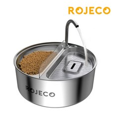 고양이 강아지 2in1 자동 급수기 정수기 3.2L 급식대 반려동물 애견 애완견 애완동물 식수대 자동급수기