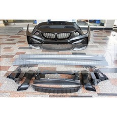 ADT.車燈.車材 BMW F20 LCI小改款 M2風格 前保桿 側裙 後保桿套件，升級您的愛車外觀, 1個