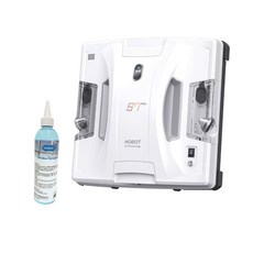 HOBOT 玻妞S7 PRO 擦玻璃機器人 最新款 智能AI 雙噴水設計 多重安全保障 適用多種玻璃, 1.67kg, 1個
