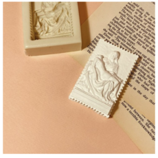 피에타 성모 마리아와 그리스도 명화 실리콘몰드