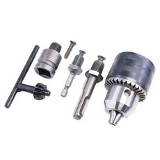 電鑽夾頭套裝 多功能轉接頭組 快速更換夾頭 各類型電鑽適用, 1個