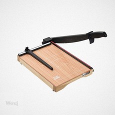웬카 재단기계 A4 작두형 재단기 우드 WG431
