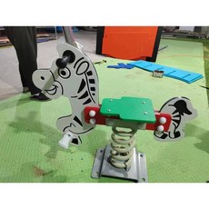 놀이터 시소 구름 흔들말 유치원 어린이집 키즈카페 펜션 흔들 야외, D타입, 1개