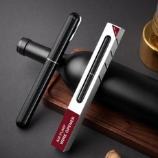 PARIDDANO 펌프식 와인 코르크 오프너, 블랙 1개, 1개