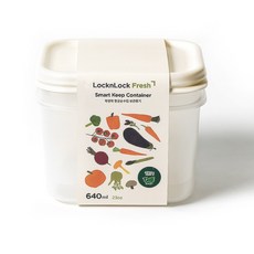 락앤락 비스프리 항균순수킵 밀폐용기 반찬통, 640ml 2P, 1개
