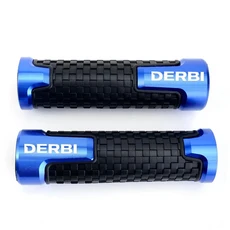 오토바이 핸들바 엔드 액세서리 (데르비 GPR 크로스 시티 테라 센다 멀하센 불리바드 용), 07 Blue
