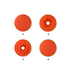 국산 티단추 하이탭 11mm 40세트, 1개, T 523-라이트살몬