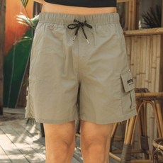 HERRINGBONE 男款工裝游泳短褲 AE301M