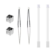 3D 프린터 부품 정비 키트 툴킷 밤부 랩 X1/X1C 300°C 고온 써미스터 및 카트리지 히터용 2종 세트 액세서리용 클립 핫엔드 교체 보관, Bambu Lab X1/X1C용 서미스터 키트 2세트,