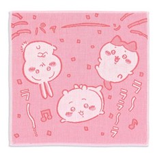 치이카와 레ディース 키즈 어린이용 3중 거즈 손수건 나카요시 (치이카와 하치와레 토끼)