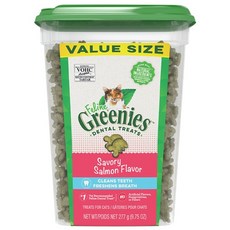 그리니즈 고양이 필라인 스낵, 연어맛, 277g, 1개