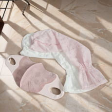 악스비 여성 UV차단 레이스 팔토시 운전 손등커버 레이스토시 마스크 세트, 1개, 크림화이트토시+마스크SET