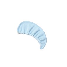 MICROPURE 超細纖維吸水頭巾, 1個, 粉藍, 粉藍