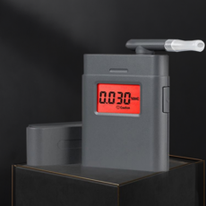 OFFlife 휴대용 혈중 알콜 농도 음주 측정기+마우스피스5P, 1세트