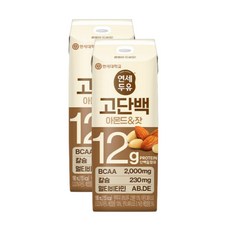 연세두유 고단백 아몬드 잣 두유 190ml 72개