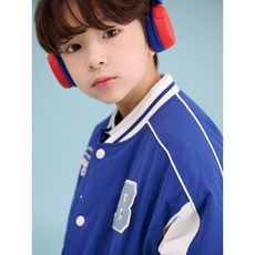 매장정품 빈폴 키즈 BEANPOLE KIDS 바서티 패딩 점퍼 - 블루 203703