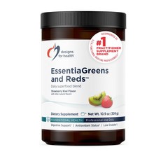 디자인포헬스 에센셜 그린앤레드 스트로베리 키위 파우더, 1개, 309g