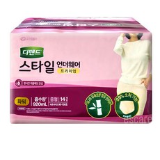 디펜드 스타일 언더웨어 프리미엄 파워, 중형, 14매, 1개