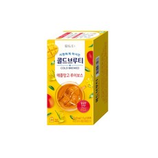 담터 콜드브루티 애플망고 루이보스, 20개입, 1개, 1.5g