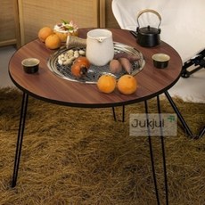 원형 화로 테이블