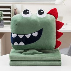 이중 용도 접이식 베개 이불 에어컨 담요 자동차 인테리어 쿠션 사무실 낮잠 아티팩트 3 in 1, 45x45cm 120x170cm, 54) 18 - 45x45cm    120x170cm