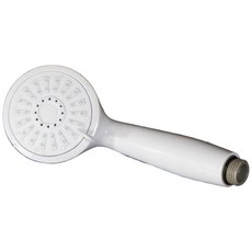 三功能增壓蓮蓬頭，高低水壓均適用，SPA清潔, 白色, 1支