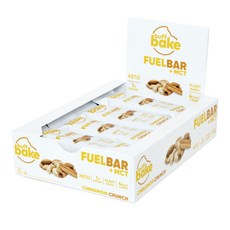 buff bake MCT能量棒, 肉桂脆餅, 12件