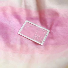 피보나치 구성 파인더 제품 비율 사진 황금 프레이밍 뷰 눈금자, 1개, 5. A (알파벳)