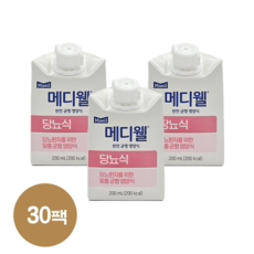 메디웰 매일 당뇨식, 200ml, 30개
