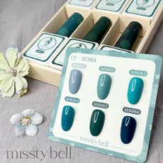 Ostar Nails 心緹 【MB037-MB072】Missty Bell 甲油膠-12ml 6色套組 甲油膠, 1個, 空．SORA, 空．SORA