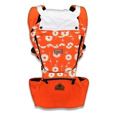 Ubela 多功能嬰兒背帶腰凳, 橘色, 橘色