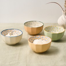 [모던하우스] L 꽃바람솔솔 공기 4P NK2325091, 1개, 상세설명참조