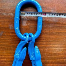 下殺價 神力SLR100級調節強力環 可以調節鏈條長短吊車掛環 高強度, 1個, 100級3.55噸調節吊環1個8毫米鏈用