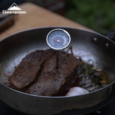 campingmoon 柯曼 溫度計 WD-200 食品烘焙專用 304不鏽鋼材質 精準測溫 露營野炊必備, 1個