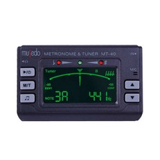 Musedo MT-40 調音器節拍器, 1個, MT-40 (國樂/G/B/V/U), 黑