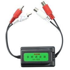 3.5mm 차량 RCA 앰프 오디오 노이즈 필터 접지 루프 차단기 억제기 신제품 2025 도착 기대 높은 신뢰성 전자 부품 정밀하고 안정적인 성능