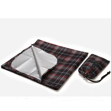 등산매트 대형 휴대용 돗자리 레드체크 yss+1571Pw