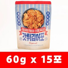 바삭 갓튀김어포 900g (60g x 15봉)안주 간식