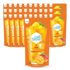 삼립 카페스노우 애플망고 에이드, 230ml, 30개