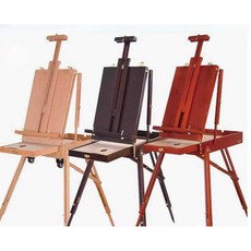 미니 이젤 소형 스케치 미술 휴대 보관함 도구 정리, 1개