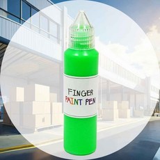 핑거아트펜 50ml 형광 초록 아트도구 미술활동도구 아트아이템 키즈맘아트제품 페인팅펜 아트놀이도구