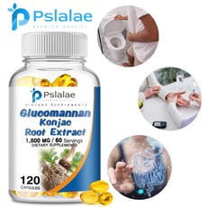 Pslalae 葡思萊 葡甘露聚醣 konjac 根部萃取 膜衣錠, 120組