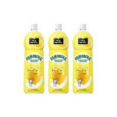 (코카콜라음료) 미닛메이드 (Minute Maid) 레몬에이드 (lemonade), 1.5L, 3개