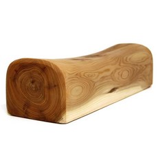 단단한 목침 사각 베개 편백나무 통원목 경침 여름 1. 우드 소형