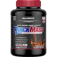 ALLMAX 高蛋白粉, Chocolate Peanut Butter, 1罐, 2.72kg