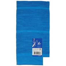 SHUANG HO 繽紛多彩素面紗布運動巾 台灣製加長吸水運動毛巾, 藍+, 1個