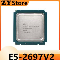 인텔 제온 E5 2697V2 2697 V2 12코어 7GHz 30MB FC 2011